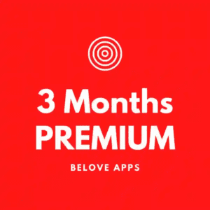 [Belove] 3 Month Subscribe (Redeem Code)