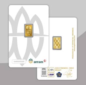 Antam Logam Mulia [1 g] CertiCard 2025